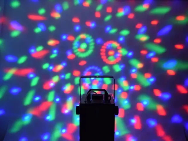 QTX SpheroSmoke Compact 400W LED Fog Machine with RGB Magic Ball Effect